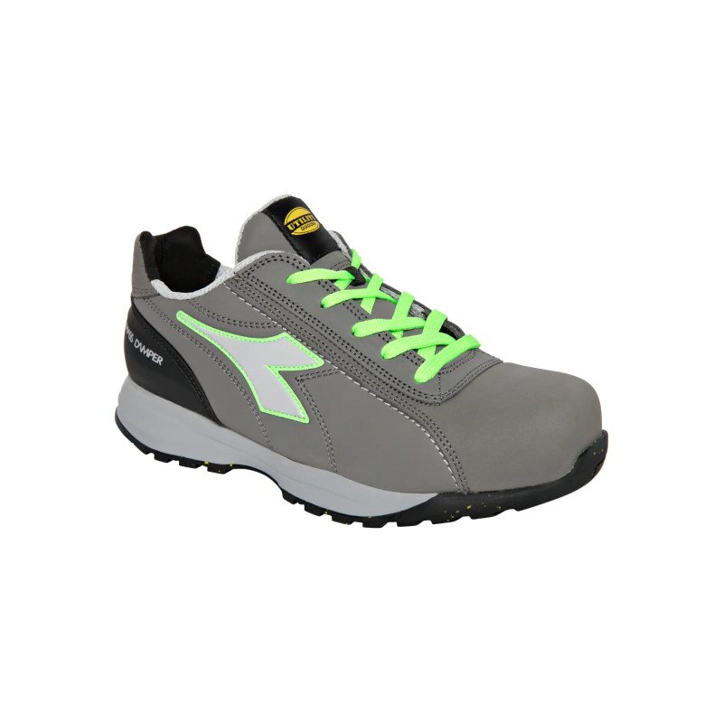 SCARPE GLOVE MDS LOW S3S FO HRO SR GRIGIO CARBONE/VERDE FLUO 701.181135.C9546 - Mondoferramenta