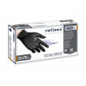 Guanti In Nitrile Senza Polvere Full Grip N85 Nero – gr. 8,4 (M) Ultra resistente