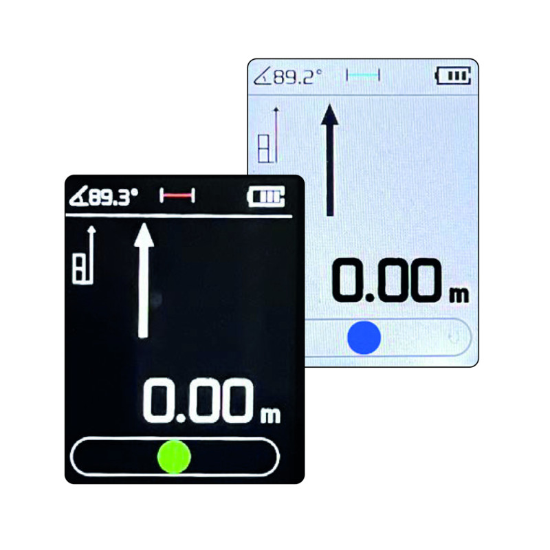 MISURATORE LASER  DOUBLE 60+60 ALU SKU: 61662 - Mondoferramenta