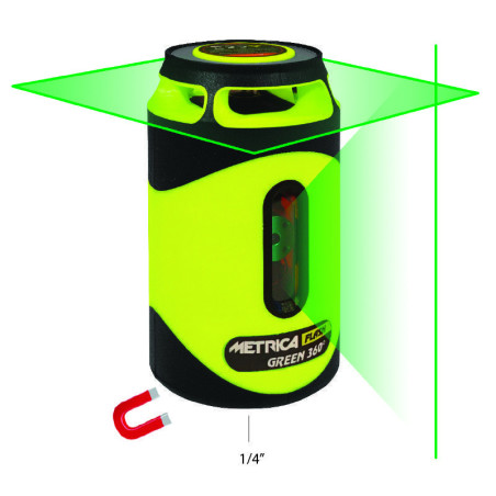 LIVELLA LASER  Flash green 360° ART 61435
