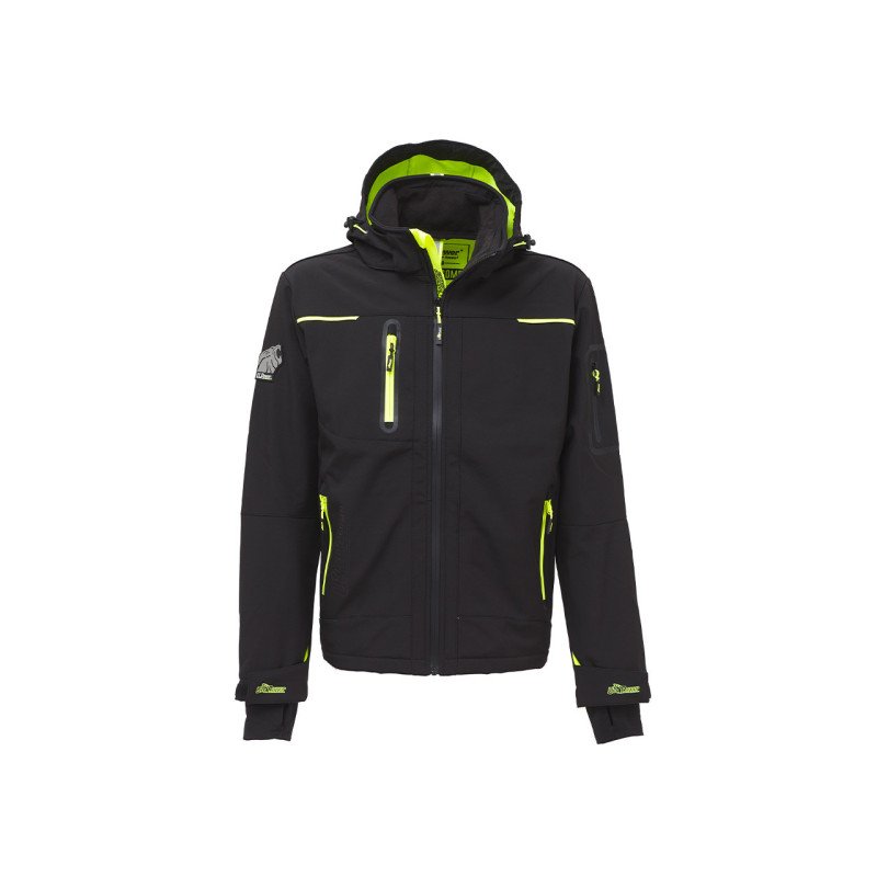 GIACCA SOFTSHELL SPACE BLACK CARBON WFU187BC - Mondoferramenta