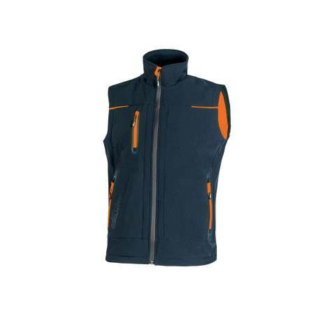 GILET SOFTSHELL UNIVERSE DEEP BLUE WFU188DB