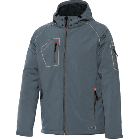 GIACCA PERFECT SOFTSHELL IMBOTTITO GRIGIO 04520