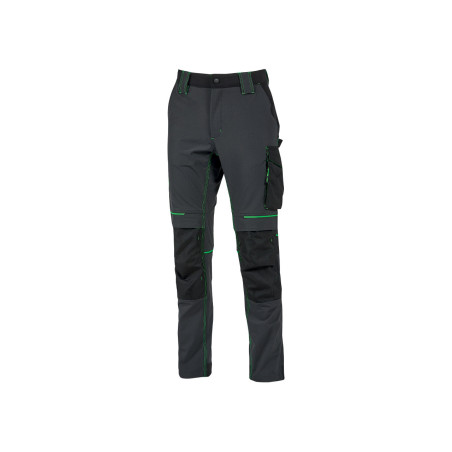 PANTALONE STRETCH ATOM ASPHALT GREY/GREEN WPE145RL
