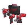 KIT TRAPANO PERCUSSORE+AVV.IMPULSI 1/2 (12V) M12 FPP2H2-402X 4933492512 - Mondoferramenta