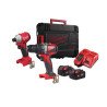 KIT TRAPANO PERCUSSORE+AVV.IMPULSI 1/4 HEX M18 BLPP2A2-502X 4933464522 - Mondoferramenta
